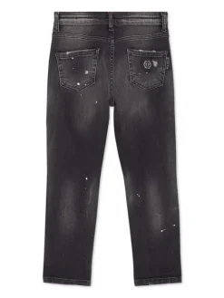 PHILIPP PLEIN Jeansy 27773 Kolorowy Comfort Fit