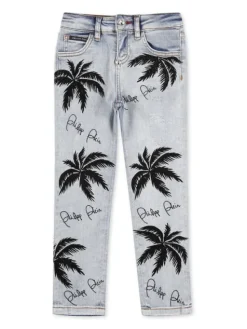 PHILIPP PLEIN Jeansy 30310 Niebieski Slim Fit