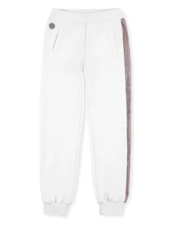 PHILIPP PLEIN Spodnie dresowe 27565 Biały Jogger Fit