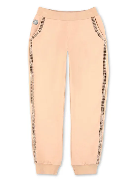 PHILIPP PLEIN Spodnie dresowe 6469 Beżowy Jogger Fit