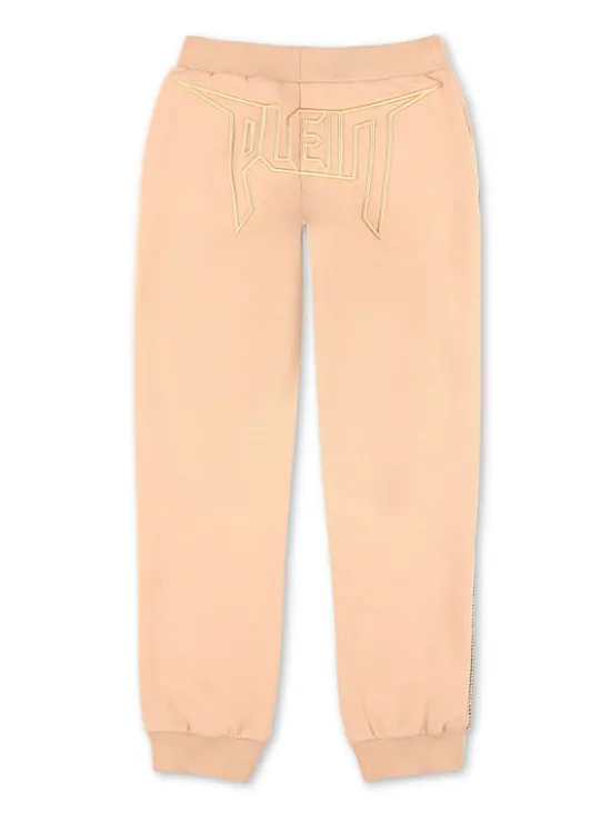 PHILIPP PLEIN Spodnie dresowe 6469 Beżowy Jogger Fit