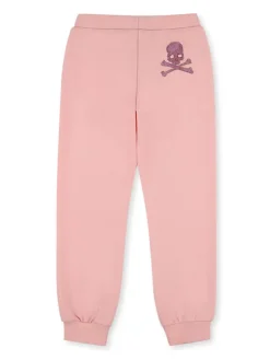 PHILIPP PLEIN Spodnie dresowe 27567 Różowy Jogger Fit