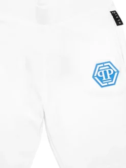 PHILIPP PLEIN Szorty sportowe 28205 Biały Jogger Fit