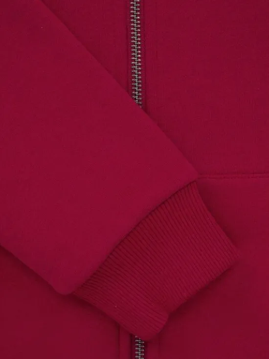 PITBULL Bluza Hilltop Junior Bordowy Regular Fit