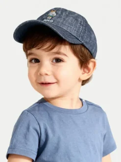 Polo Ralph Lauren Czapka z daszkiem 320971817001 Granatowy