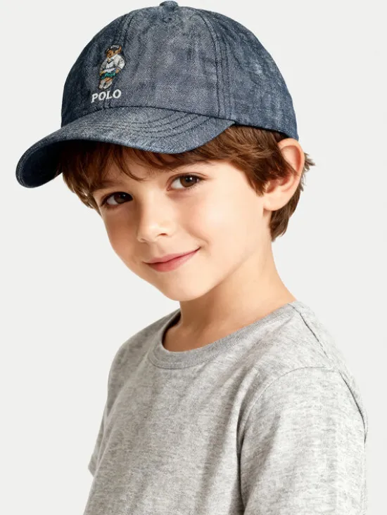 Polo Ralph Lauren Czapka z daszkiem 322971817001 Granatowy
