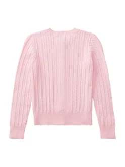 Polo Ralph Lauren Kardigan 313543047010 Różowy jasny Regular Fit