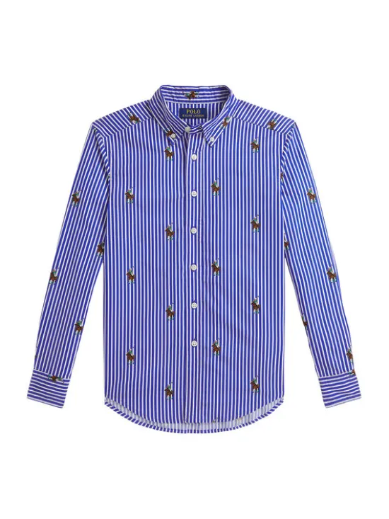 Polo Ralph Lauren Koszula 323A96287001 Niebieski Regular Fit