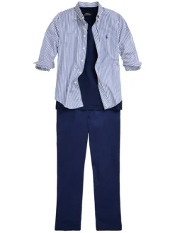 Polo Ralph Lauren Koszula 323862260002 Granatowy Regular Fit