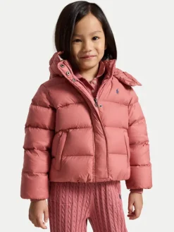 Polo Ralph Lauren Kurtka puchowa 312970102502 Różowy Regular Fit