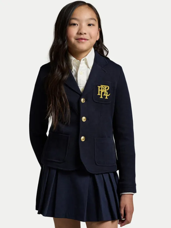 Polo Ralph Lauren Marynarka 313934377001 Granatowy Regular Fit