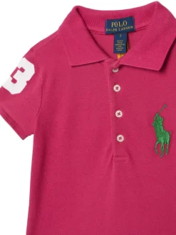 Polo Ralph Lauren Sukienka codzienna 312A95975001 Różowy Regular Fit