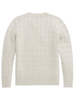 Polo Ralph Lauren Sweter 323702674024 Biały Regular Fit