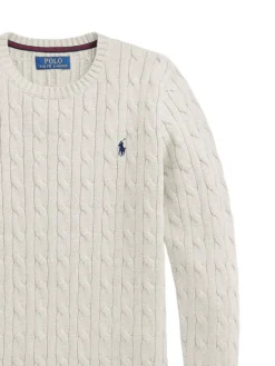 Polo Ralph Lauren Sweter 323702674024 Biały Regular Fit
