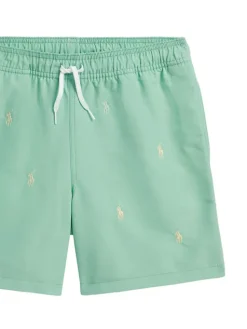 Polo Ralph Lauren Szorty kąpielowe 323966844500 Zielony Regular Fit