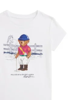 Polo Ralph Lauren T-Shirt 312A96120001 Biały Regular Fit