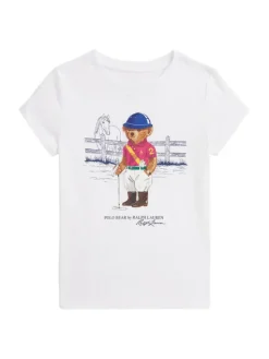 Polo Ralph Lauren T-Shirt 312A96120001 Biały Regular Fit
