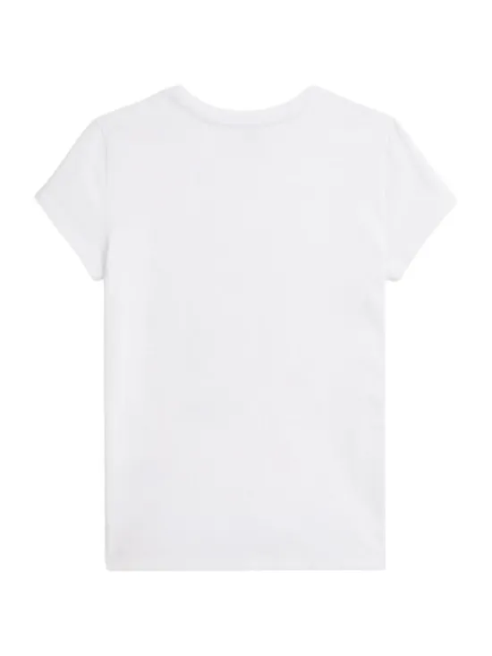 Polo Ralph Lauren T-Shirt 313A98403001 Biały Regular Fit