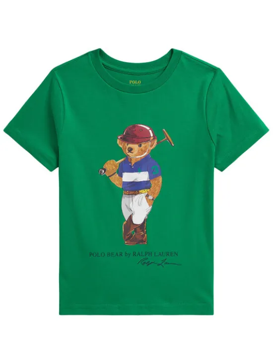 Polo Ralph Lauren T-Shirt 322A96607001 Zielony Regular Fit