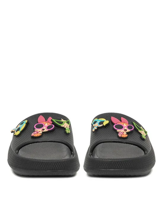 Powerpuff Girls Klapki CEO-CP90-SS26-323WBPPG Czarny