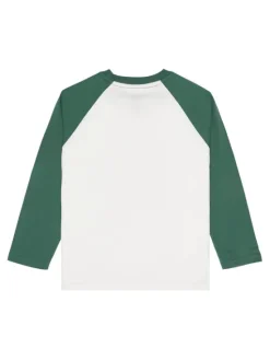 Quiksilver Bluzka Ev Spot On Raglan EQKZT03574 Biały Regular Fit