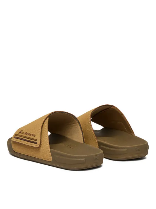 Quiksilver Klapki EO-POCHI SUEDE CQ10164YT Beżowy