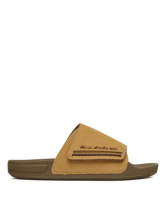 Quiksilver Klapki EO-POCHI SUEDE CQ10164YT Beżowy