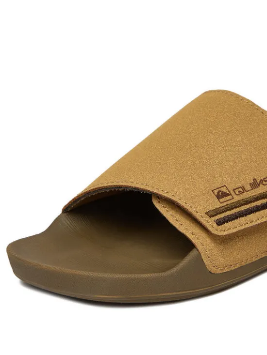 Quiksilver Klapki EO-POCHI SUEDE CQ10164YT Beżowy