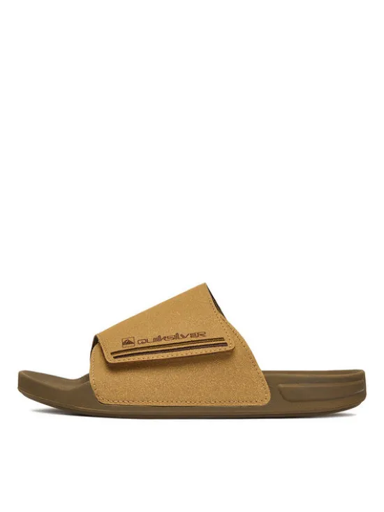 Quiksilver Klapki EO-POCHI SUEDE CQ10164BT Beżowy