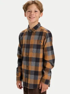 Quiksilver Koszula Motherfly Plaid EQBWT03405 Kolorowy Regular Fit