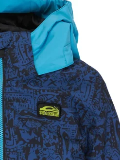Quiksilver Kurtka narciarska Little Mission EQKTJ03026 Granatowy Regular Fit
