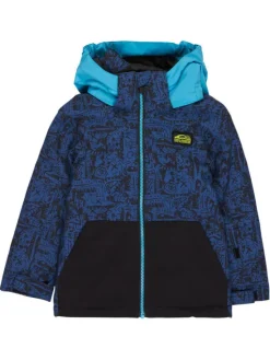 Quiksilver Kurtka narciarska Little Mission EQKTJ03026 Granatowy Regular Fit