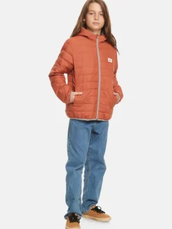 Quiksilver Kurtka przejściowa Scaly Jckt EQBJK03275 Pomarańczowy Regular Fit