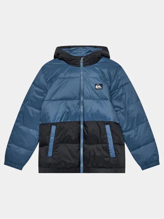 Quiksilver Kurtka puchowa Wolfs Shoulder Jckt EQBJK03277 Niebieski Regular Fit