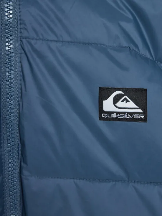 Quiksilver Kurtka puchowa Wolfs Shoulder Jckt EQBJK03277 Niebieski Regular Fit
