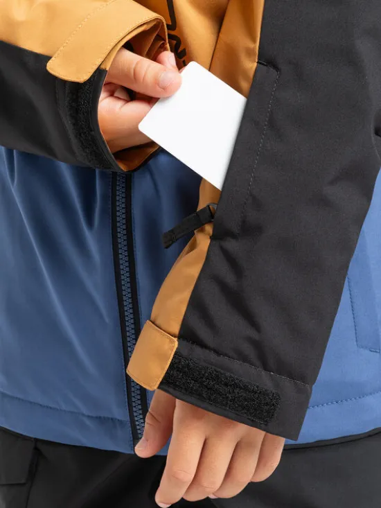 Quiksilver Kurtka snowboardowa Side Hit Block EQBTJ03218 Kolorowy Regular Fit