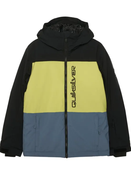 Quiksilver Kurtka snowboardowa Side Hit EQBTJ03195 Czarny Regular Fit