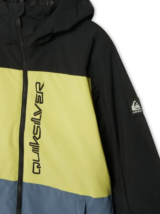 Quiksilver Kurtka snowboardowa Side Hit EQBTJ03195 Czarny Regular Fit