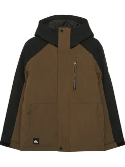 Quiksilver Kurtka snowboardowa Mission EQBTJ03180 Brązowy Regular Fit