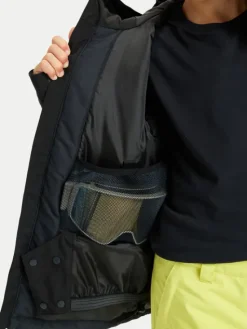 Quiksilver Kurtka snowboardowa Side Hit EQBTJ03220 Czarny Regular Fit