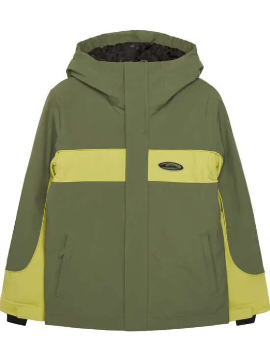 Quiksilver Kurtka snowboardowa High Altitude EQBTJ03204 Zielony Regular Fit
