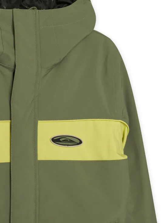Quiksilver Kurtka snowboardowa High Altitude EQBTJ03204 Zielony Regular Fit