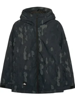 Quiksilver Kurtka snowboardowa Mission EQBTJ03199 Szary Regular Fit
