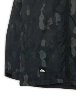 Quiksilver Kurtka snowboardowa Mission EQBTJ03199 Szary Regular Fit