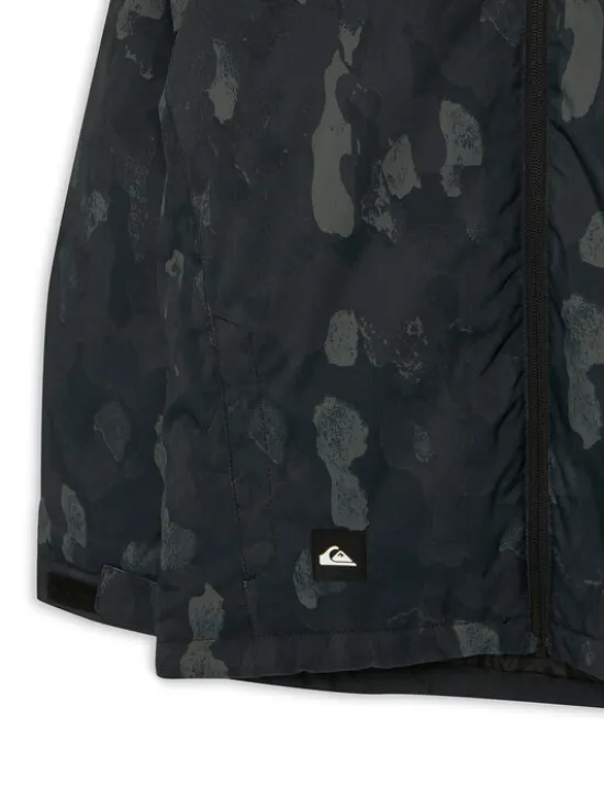 Quiksilver Kurtka snowboardowa Mission EQBTJ03199 Szary Regular Fit