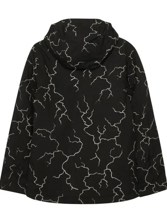 Quiksilver Kurtka snowboardowa High In The Hood EQBTJ03209 Czarny Regular Fit
