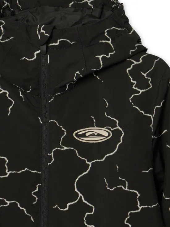Quiksilver Kurtka snowboardowa High In The Hood EQBTJ03209 Czarny Regular Fit