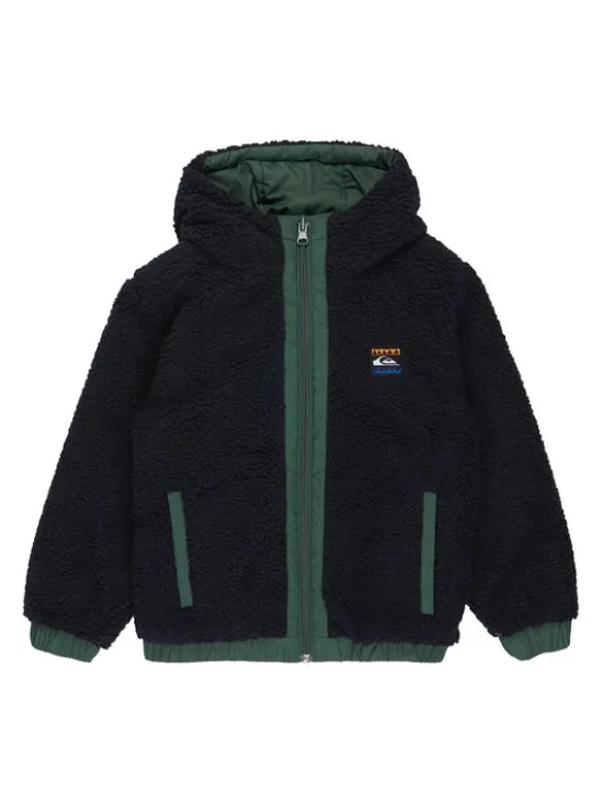 Quiksilver Kurtka zimowa Reversible All Seas EQKJK03129 Zielony Regular Fit