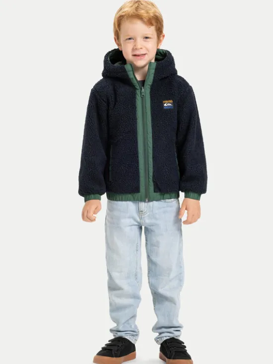 Quiksilver Kurtka zimowa Reversible All Seas EQKJK03129 Zielony Regular Fit