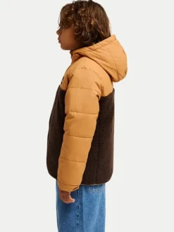 Quiksilver Kurtka zimowa Scaly Reversible EQBJK03347 Pomarańczowy Regular Fit